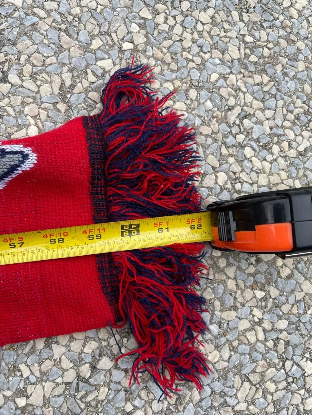 Forever Collectibles Red Knit Team Scarf